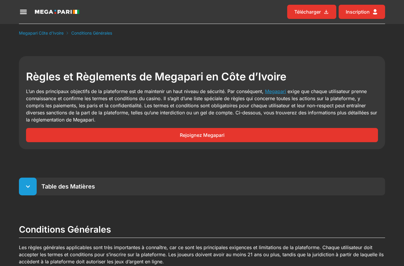 Capture de source pour Megapari